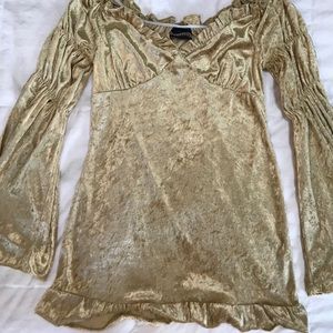 Renaissance Vintage Gold Shirt
